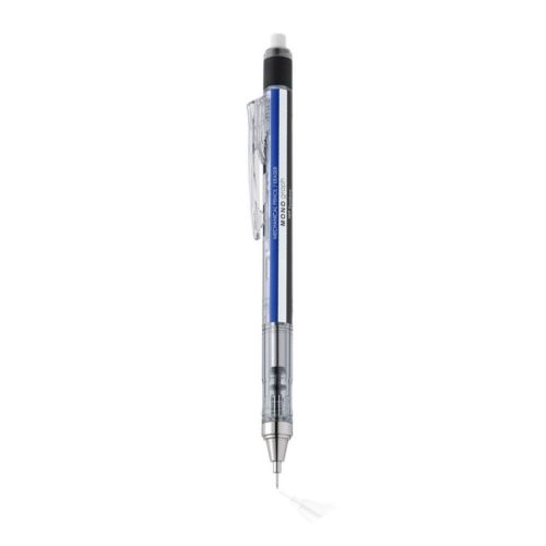 Автоматичен молив Tombow Mono Graph, ултра тънка гума ф 2.3 мм, метален връх 0.5 мм