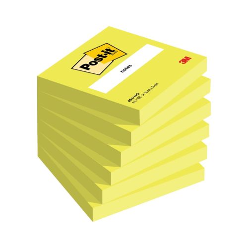 Самозалепващи листчета Post-it, 76х76 мм, 100 л., неоново зелени, PEFC хартия