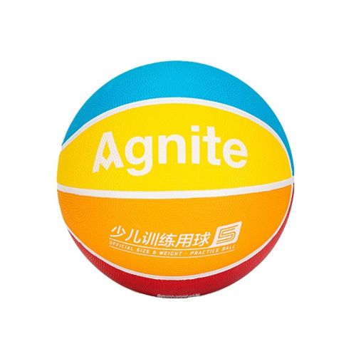 Баскетболна топка Deli Agnite F1175, размер 5, PVC, цветна, ненапомпана
