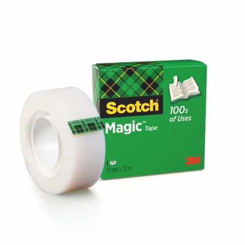 Матово тиксо Scotch Magic 810, 19 мм х 33 м, невидимо