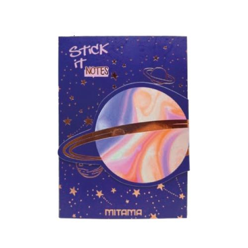 Албум със самозалепващи листчета MITAMA STICK-IT, дизайн Universe, 10 кубчета х 250 бр. 1
