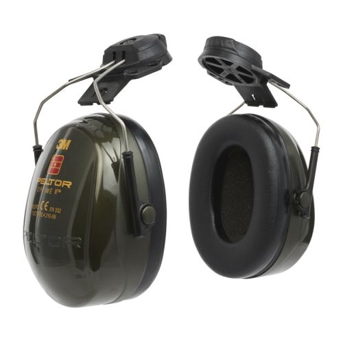Антифон за каска 3M PELTOR Optime II, H520P3E-410-GQ, до 31 DB, зелен