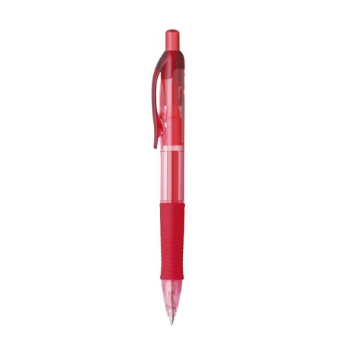 Автоматична гелова химикалка Penac FX-7, с грип, 0.7 мм, червена 1