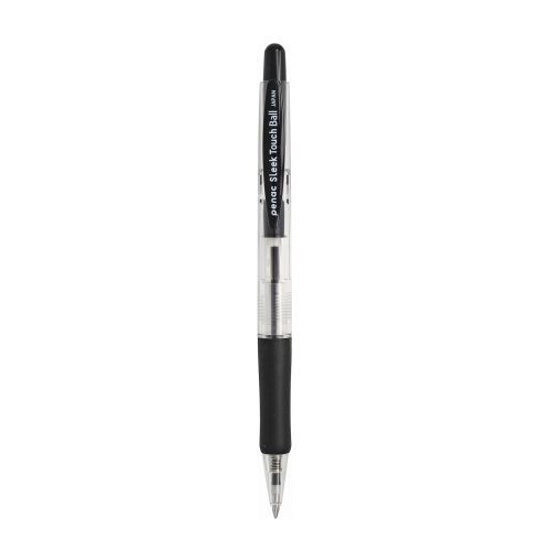 Автоматична химикалка Penac Sleek Touch, с грип, 0.7 мм, черна 1