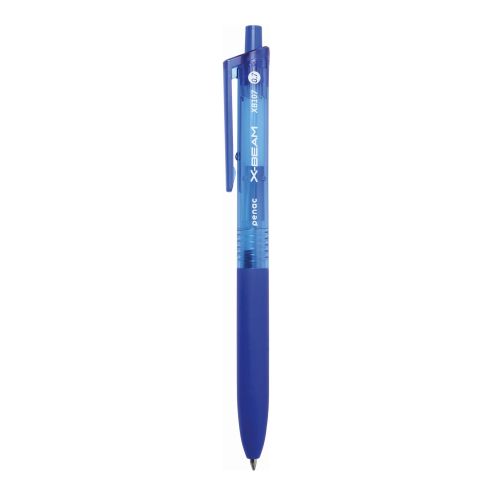 Автоматична химикалка Penac X-BEAM XB107, с грип, 0.7 мм, синя 4