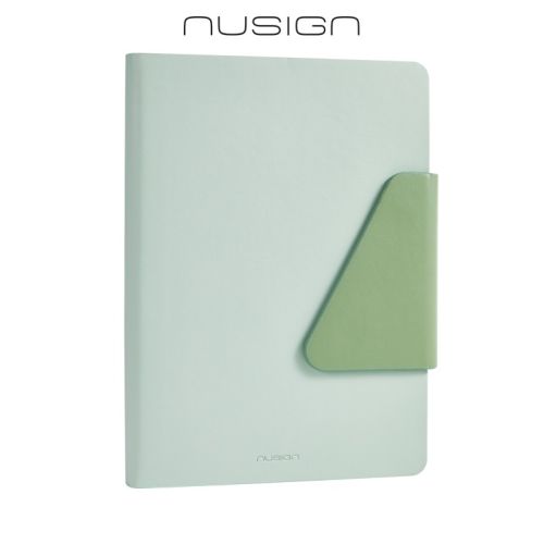 Бележник с магнит Nusign Classic ENS209, A5, 120 л., линиран шамоа офсет  80 г, корица ECO кожа, злн 1