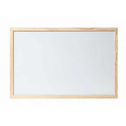 Бяла дъска Bi-Office Essential, 900х600 мм, дървена рамка — Joya.bg
