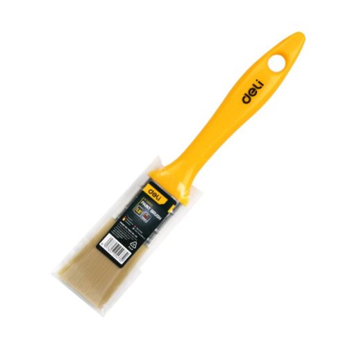 Четка за боядисване Deli TOOLS EDL509152, PET дръжка, 1.5"/38.1 мм, жълта — Joya.bg 1 - Joya.bg Четка за боядисване Deli TOOLS EDL509152, PET дръжка, 1.5"/38.1 мм, жълта — Joya.bg 1