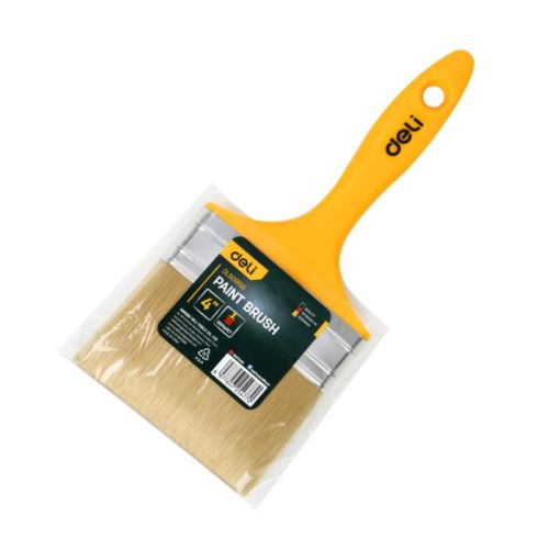 Четка за боядисване Deli TOOLS EDL509156, PET дръжка, 4"/101.6 мм, жълта — Joya.bg 1 - Joya.bg Четка за боядисване Deli TOOLS EDL509156, PET дръжка, 4"/101.6 мм, жълта — Joya.bg 1