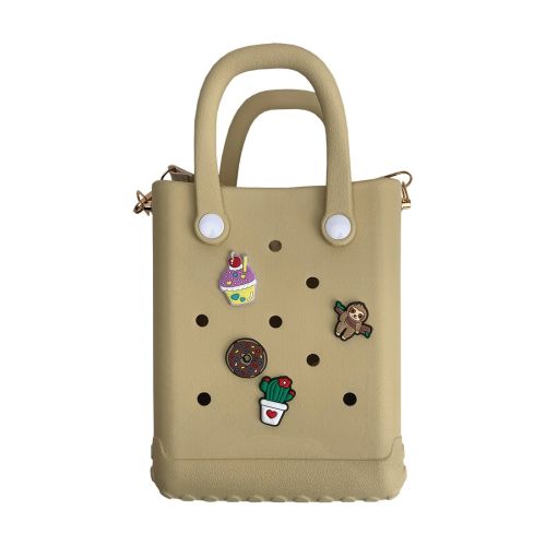 Детска чанта Cactus CROQBAG, CT9560B-27, с дръжка и презрамка, 4 CROQ, EVA материал, 16x20см, бежова 2