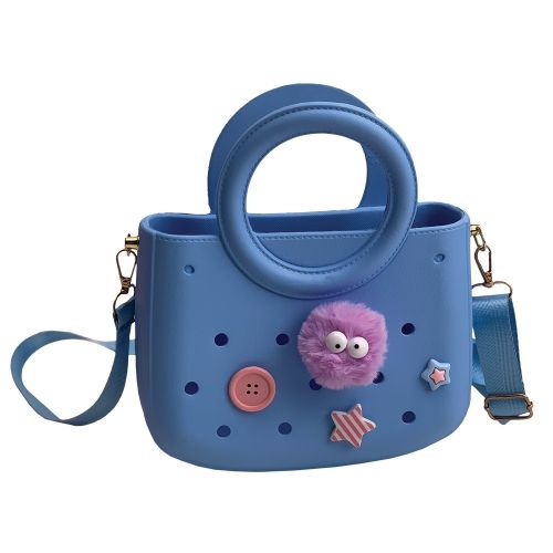 Детска чанта Cactus CROQBAG, CT9561B-15, с дръжка и презрамка, 4 CROQ, EVA материал, 22x26см, синя 1