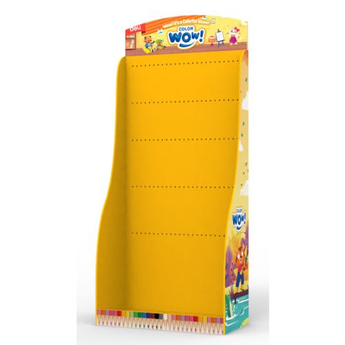 Дисплей Deli Color Wow! J02058, PVC пяна, 22 куки, 70х35х160 см 1