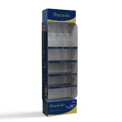 Дисплей Deli Finenolo Metal Floor J01335, 20 куки, 5 рафта, 65x32x220 см — Joya.bg