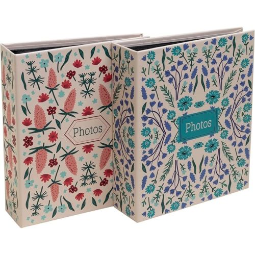 Фотоалбум EXACOMPTA Flower, за 60 снимки 10х15, PVC джобове, 140х165 мм, микс дизайни 1