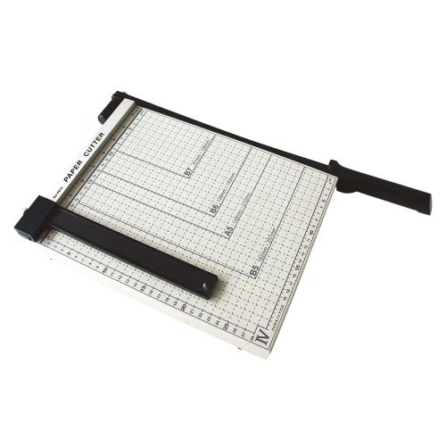 Гилотина за хартия Deli Easy Metal, E8014, А4+, 12 листа, ръчна 1