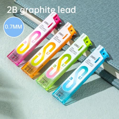 Графити Deli Scribe E7004, 0.7 мм, 2B, 20 бр. 1