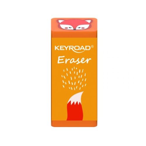 Гума за молив KEYROAD ANIMALS, 52х22х14 мм, цветна 1