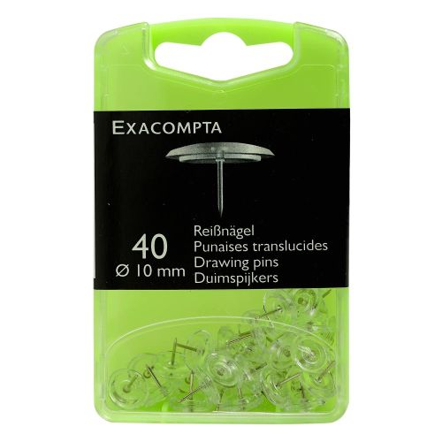 Кабъри EXACOMPTA, кристални, 10 мм, кутия 40 бр. — Joya.bg 1
