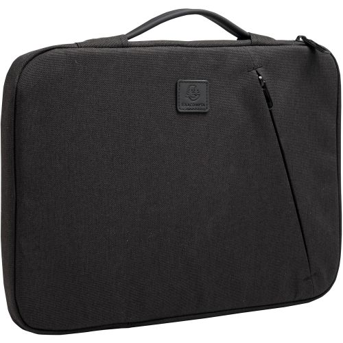Калъф Exacompta, за лаптоп 15-16&quot;, с цип и дръжка, текстил RPET 600DEN, 41x31x2.5 см, черен 1