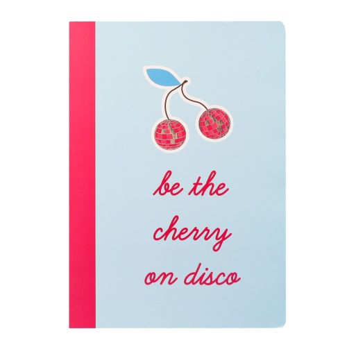 Календар бележник дневник ANCOR Cherry Disco, A5, с дати, за 2025 и 2026, UV лак — Joya.bg