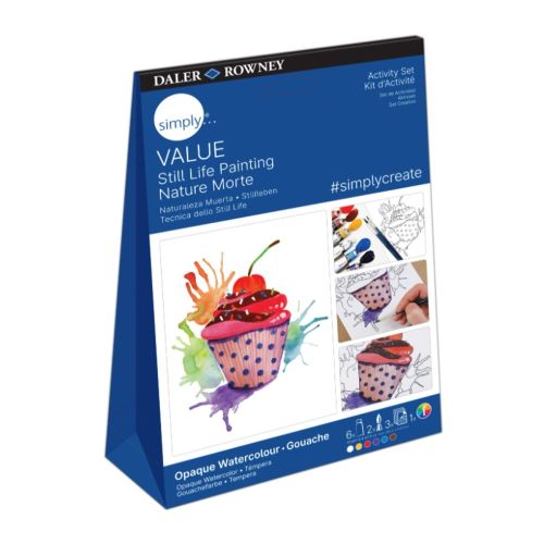 Комплект за рисуване с темперни бои DALER-ROWNEY Activity Set Gouache - Still Life, 12 части — Joya.bg 1