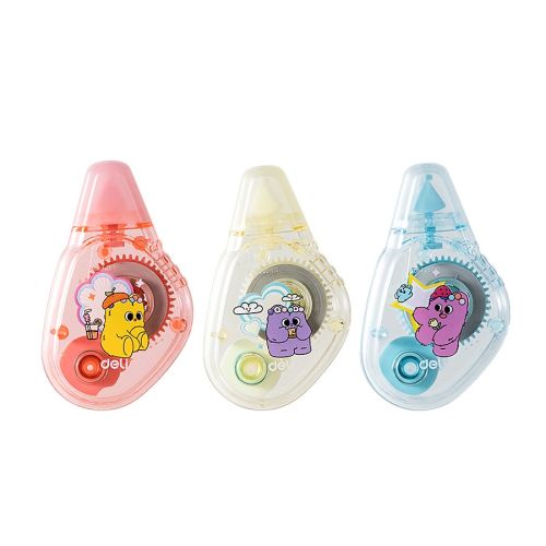 Коректор лента Deli Pupubaby EH374, 5 мм х 5 м, 3 бр. — Joya.bg 1