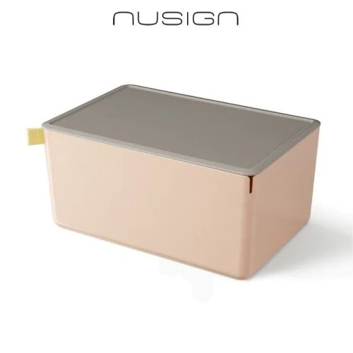 Кутия за съхранение Nusign Classic ENS130-5, с капак, 7.2 л, 317х212х153 мм, розова 4