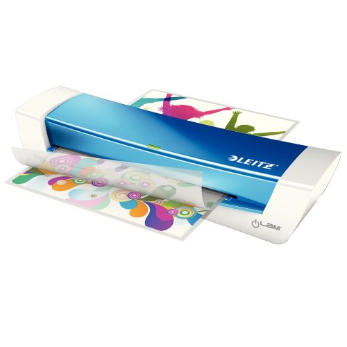 Ламинатор LEITZ iLAM Home Office A4, 2х80(100,125) mic, 400 мм/мин, металиковосин 1