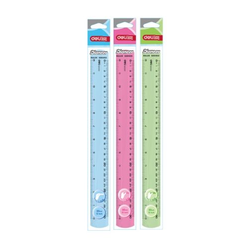 Линия Deli Pioneer EG00302, цветна, 30 см 1