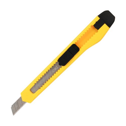 Макетен нож Deli TOOLS, EDL009A, ABS, SK5, 125х20х14 мм, 9 мм, заключване — Joya.bg 1