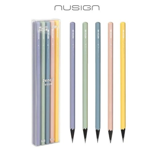 Молив без гума Nusign Classic NS724-HB, шестоъгълно тяло, HB 6