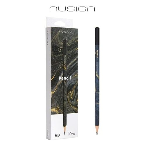 Молив Nusign Natural Fluids ENS728-HB, шестоъгълно тяло, HB 1