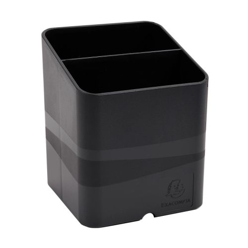 Моливник EXACOMPTA ECOBlack, 74x74x93 мм, рециклиран PS, черен — Joya.bg 1