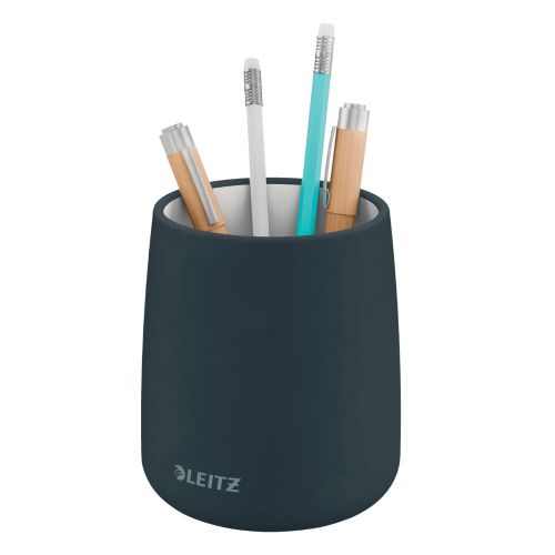 Моливник Leitz Cosy, 108х87х87 мм, керамика, тъмносив — Joya.bg 1