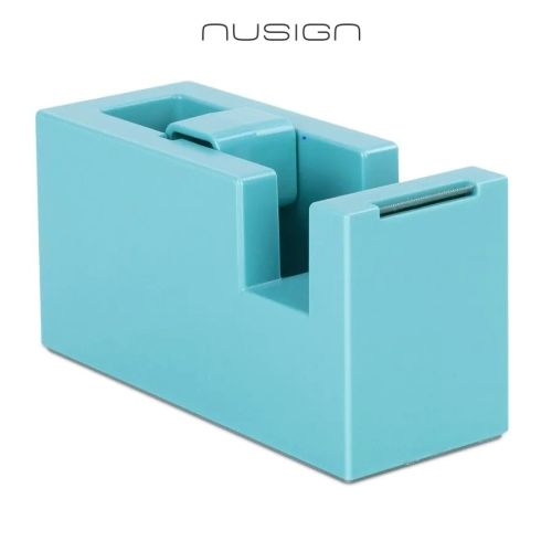 Настолен тиксодържач Nusign Classic ENS121, 114x45x59 мм, за ленти до 19 мм х 33 м, светлосин 1