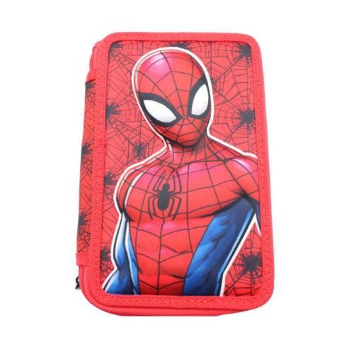 Несесер с пълнеж FILA Spiderman, 43 бр. средства Giotto и Lyra, 3 ципа, 20х6х12 см 1