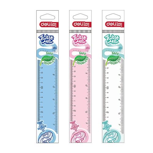 Огъваща се линия Deli Twist Me EH20, цветна, 20 см 1