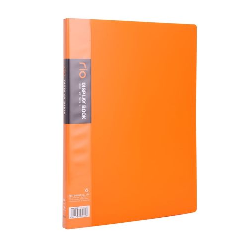 Папка с 20 джоба Deli Rio E5032, A4, PP, оранжева 1