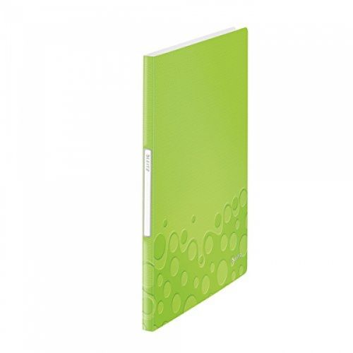 Папка с 20 джоба LEITZ WOW, A4, PP 500 mic, зелена — Joya.bg 1