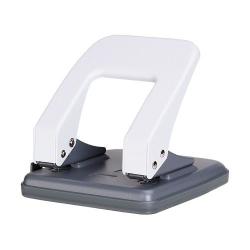 Перфоратор Deli Start, за 35 л.(80 г), с ограничител, метален, бял — Joya.bg 1