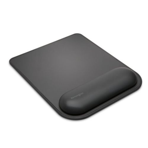 Подложка за мишка Kensington ErgoSoft с гелова опора за китка, черна, 195х240х21 мм — Joya.bg 1