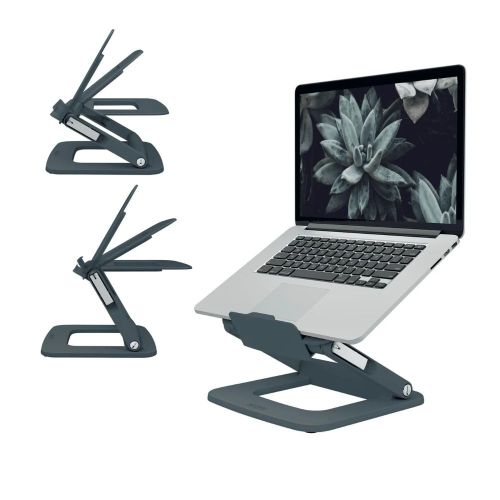 Поставка за лаптоп LEITZ Ergo Multi-Angle, 258х45x253 мм, регулируема, графит 1