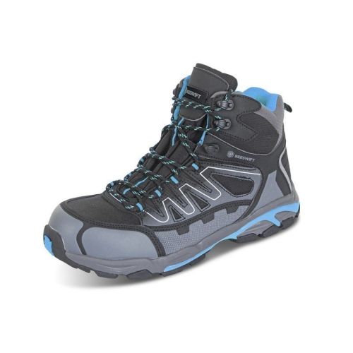 Работни обувки BEESWIFT Hiker S3 SRC, размер 46, черно и синьо — Joya.bg