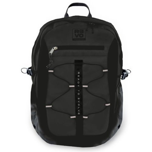 Раница MITAMA REVO Midnight Black, унисекс, 3 отделения, черна 1