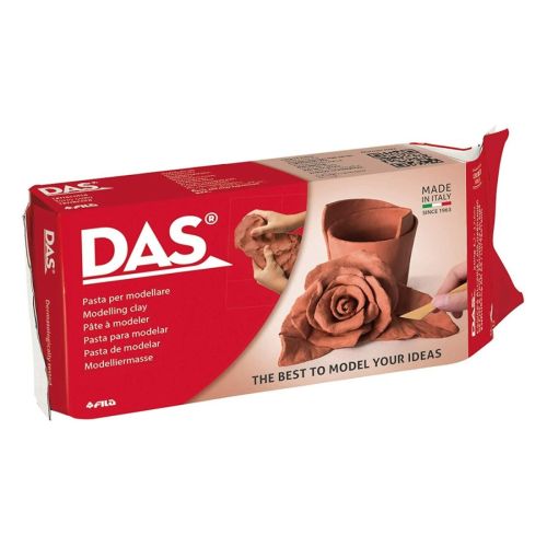 Самосъхнеща глина DAS Terracotta, 500 г, кафява 1