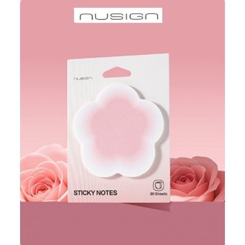 Самозалепващи листчета Nusign Sunshine Whisper ENS326, 70х70 мм, 30 л., цвете 1