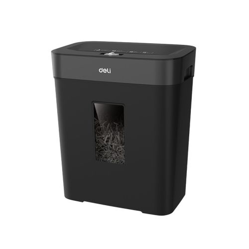 Шредер за хартия Deli ET024, (P-4), Cross Cut, 15 л 1