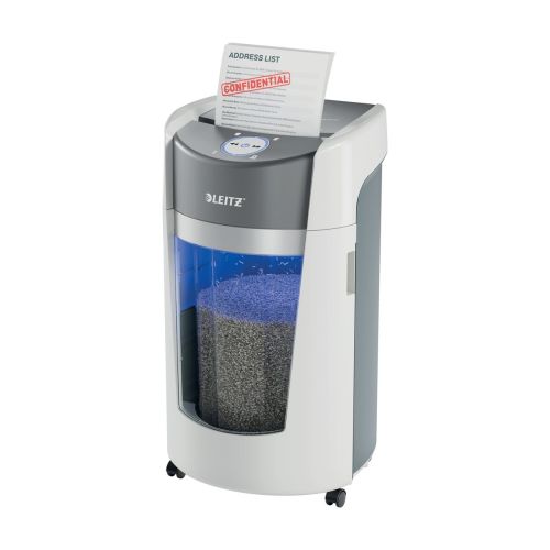 Шредер за хартия LEITZ IQ OptiMax Office P5, (P-5), Micro Cut, 30 л, 1-5 потребители — Joya.bg 1
