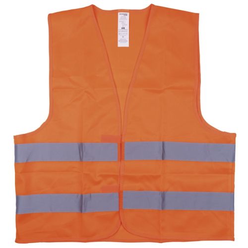 Сигнален елек DONAU SAFETY, размер XL, клас 2, оранжев 1