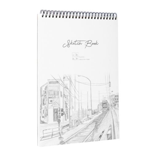 Скицник със спирала Deli 73627, A4, 100 г/кв.м, 40 л. — Joya.bg 1